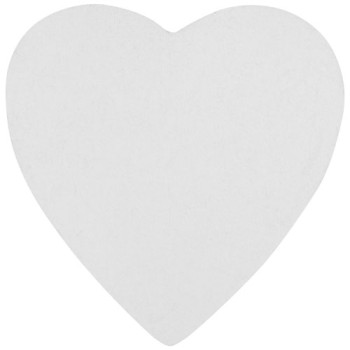 Foglietti adesivi in carta riciclata a forma di cuore Sticky-Mate® - Gadget.it - 