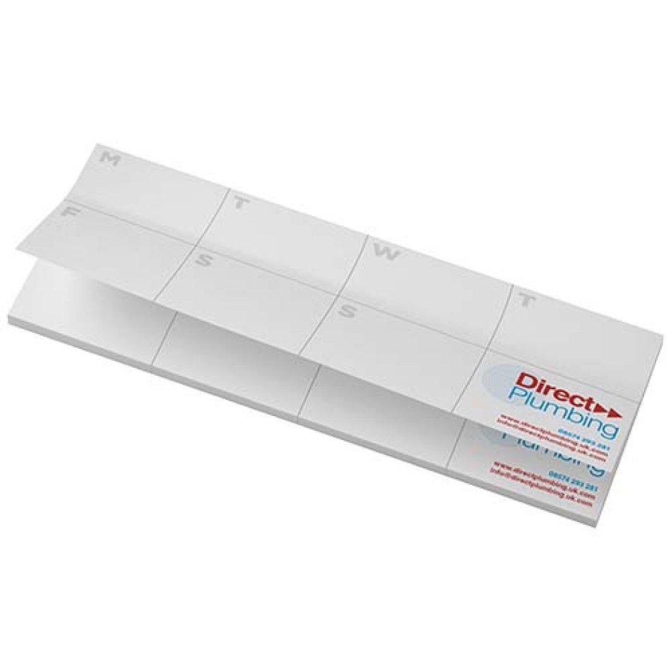 Foglietti adesivi in materiale riciclato con agenda stampata Sticky-Mate® - Gadget.it - 
