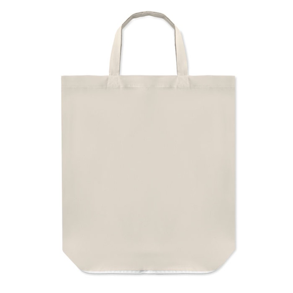 Shopper richiudibile in cotone 38X12X42 cm - FOLDY COTTON  - Gadget.it - 