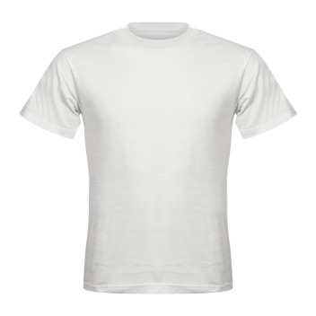 T-shirt bianca girocollo in cotone da 150gr - Freedom - Gadget.it - 