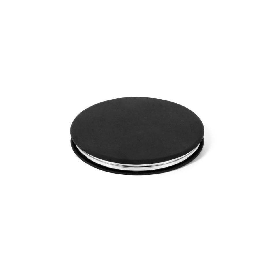 FREYA. Specchio rotondo bifacciale con esterno in PU opaco - Gadget.it - 