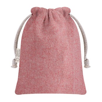 Sacca in cotone riciclato 15x20 cm - GAIA - Gadget.it - Sacca in cotone riciclato 15x20 cm - GAIA