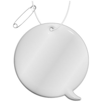 Gancio catarifrangente di richiamo in PVC con catenella RFX™ - Gadget.it - 