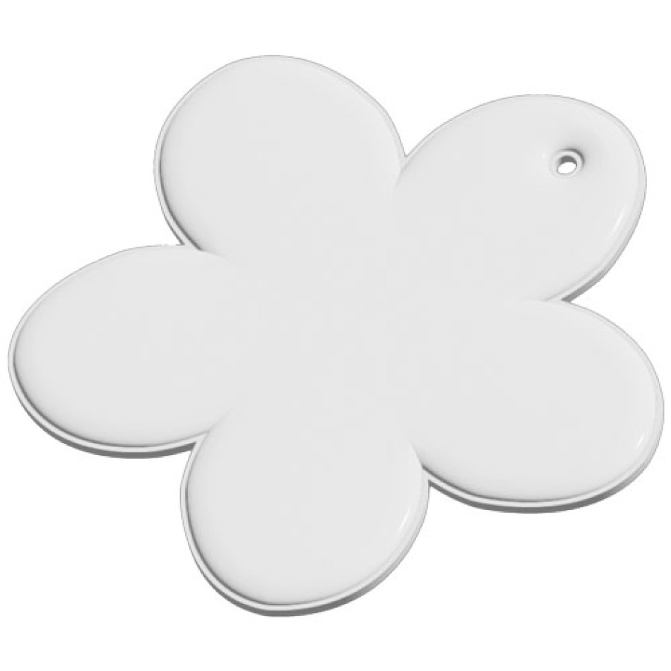  Gancio in PVC catarifrangente a forma di fiore con catenella RFX™ - Gadget.it - 