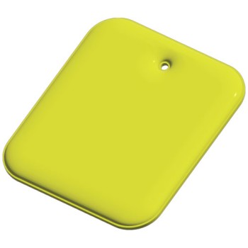  Gancio rettangolare in PVC catarifrangente XXL con catenella RFX™ - Gadget.it - 