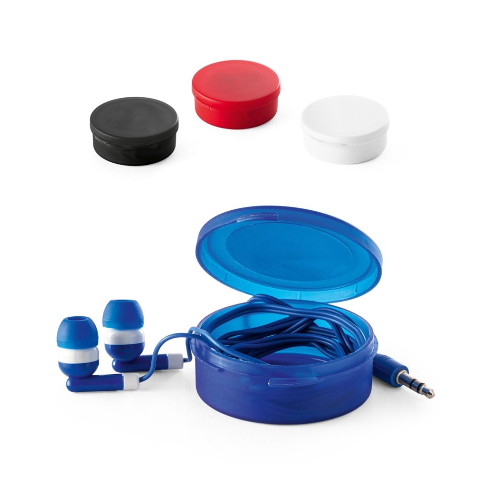 GERMAIN. Auricolari con cavo in ABS da 1.2 metri - Gadget.it - 