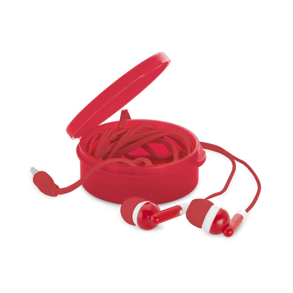 GERMAIN. Auricolari con cavo in ABS da 1.2 metri - Gadget.it - 