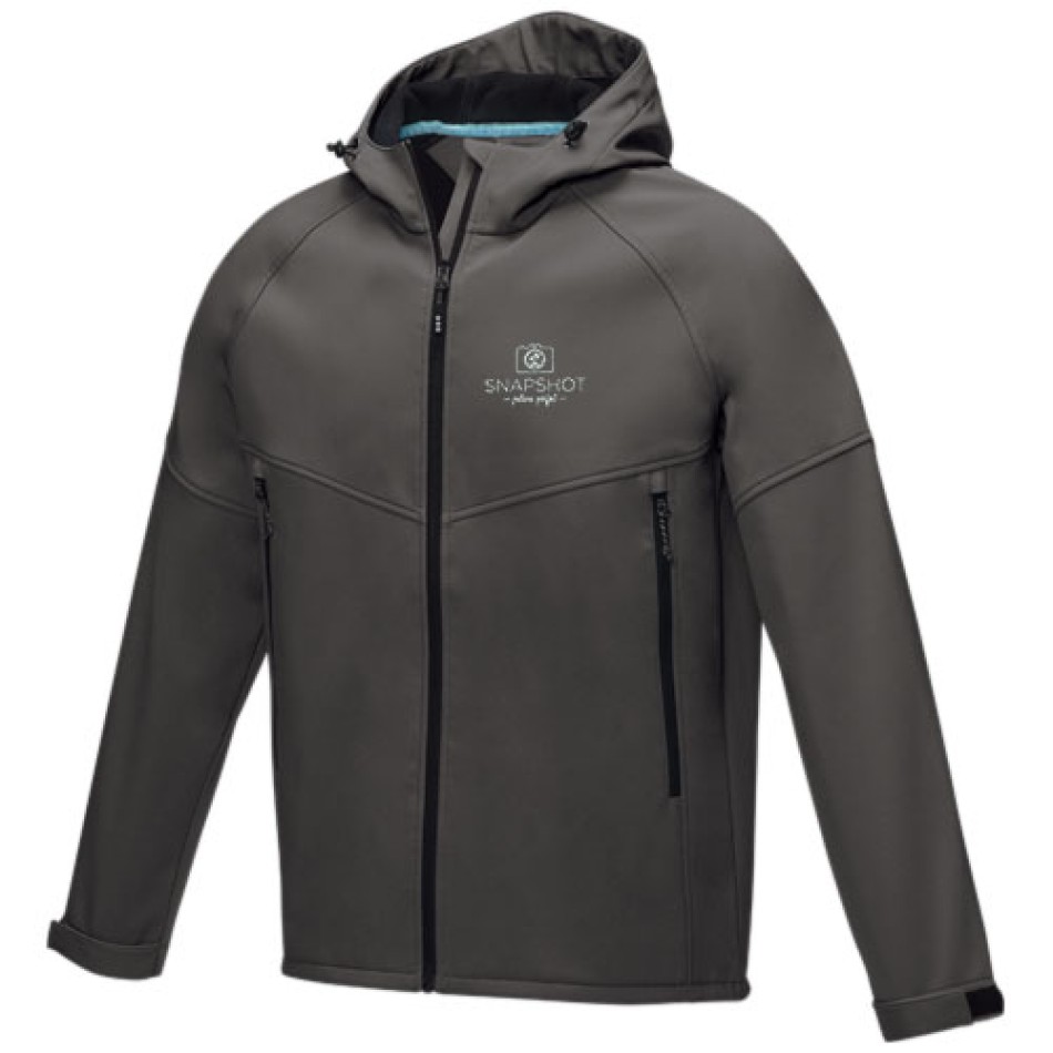 Giacca Coltan da uomo in softshell riciclato - Gadget.it - 