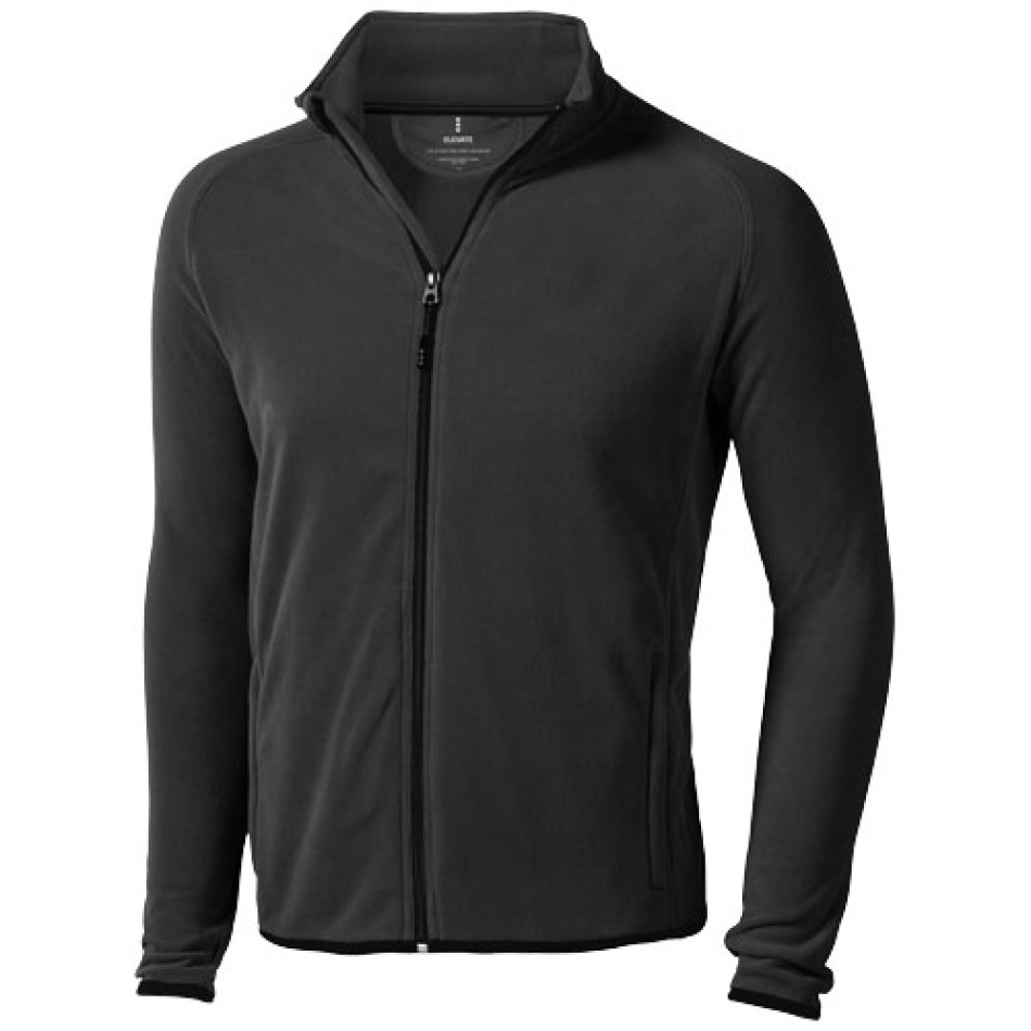 Giacca in microfleece Brossard con zip intera da uomo - Gadget.it - 