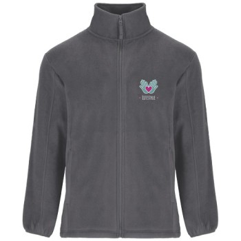 Giacca in pile da uomo con cerniera intera Artic - Gadget.it - 