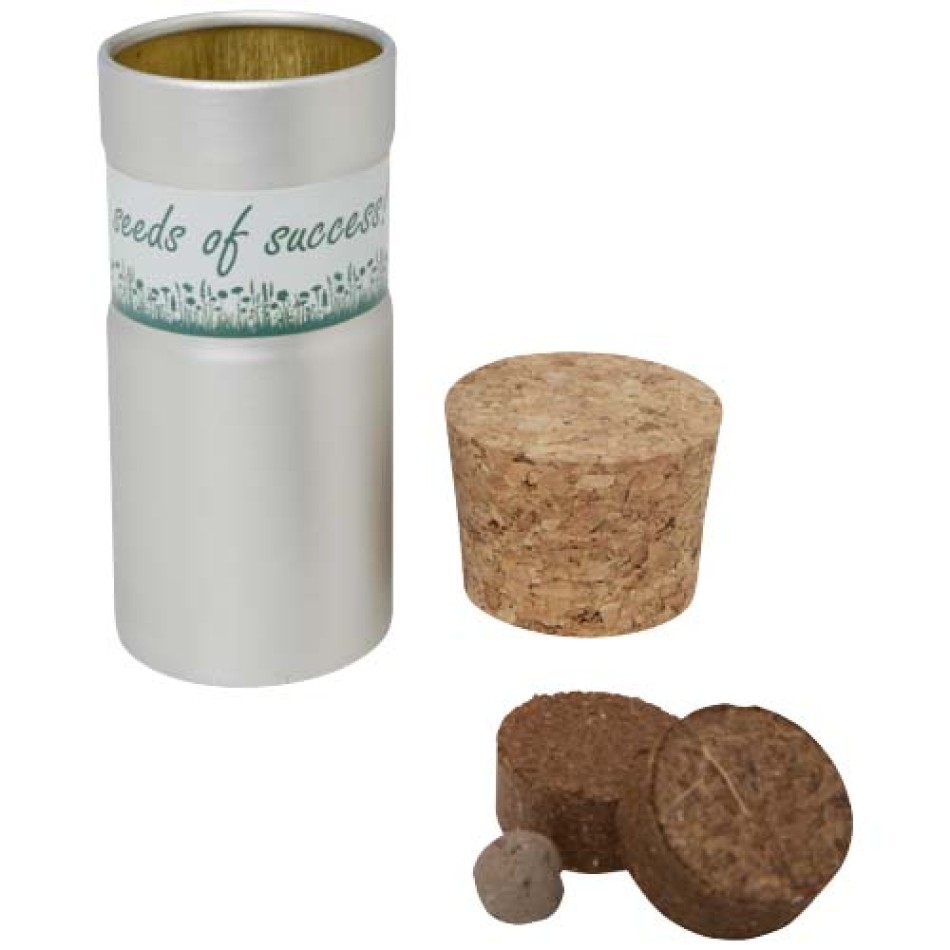 Giardino da scrivania con mix di erbe, set di tre vasi Hey Pots - Gadget.it - 