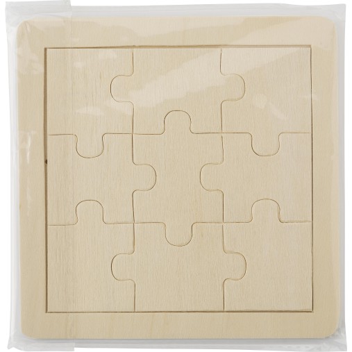 Gioco del puzzle personalizzabile in legno - ALVARO - Gadget.it - 