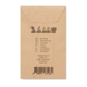GIRASOL - Semi di girasole in busta kraft - Gadget.it - 