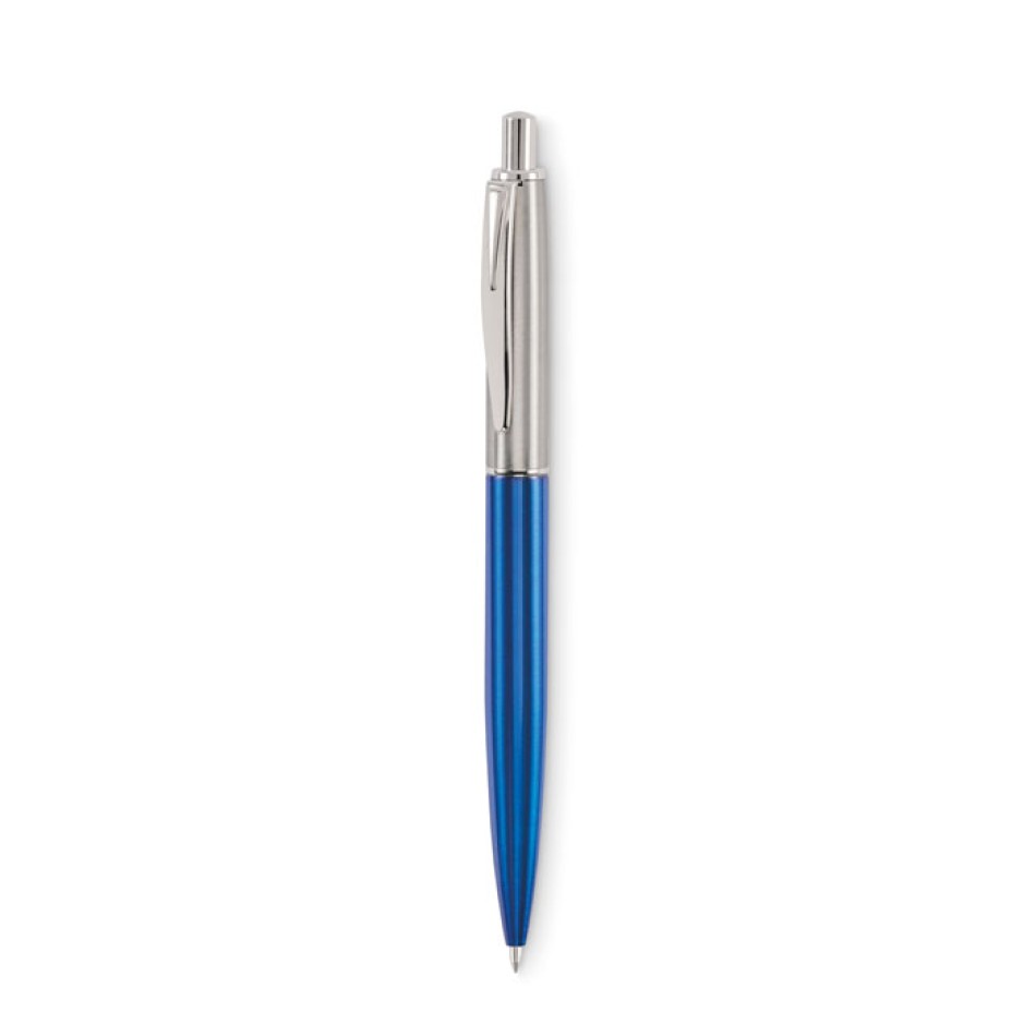 Penna in acciaio inox riciclato refill blu - GRAZ COLOUR  - Gadget.it - 