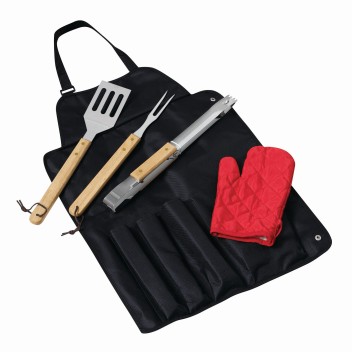 GREAT BBQ - Griglia grembiule con utensili per il barbecue - Gadget.it - 