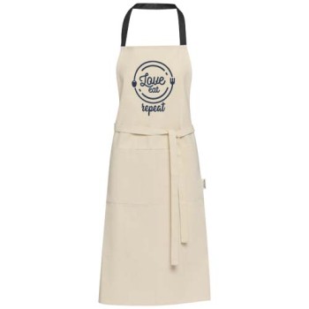 Grembiule in cotone riciclato da 200 g/m² Nia - Gadget.it - 