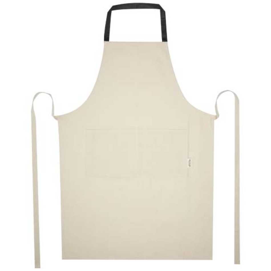 Grembiule in cotone riciclato da 200 g/m² Nia - Gadget.it - 