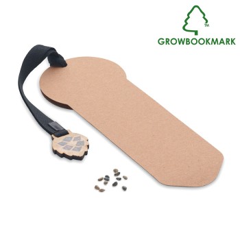 GROWBOOKMARK™ - Segnalibro in legno di pino - Gadget.it - 