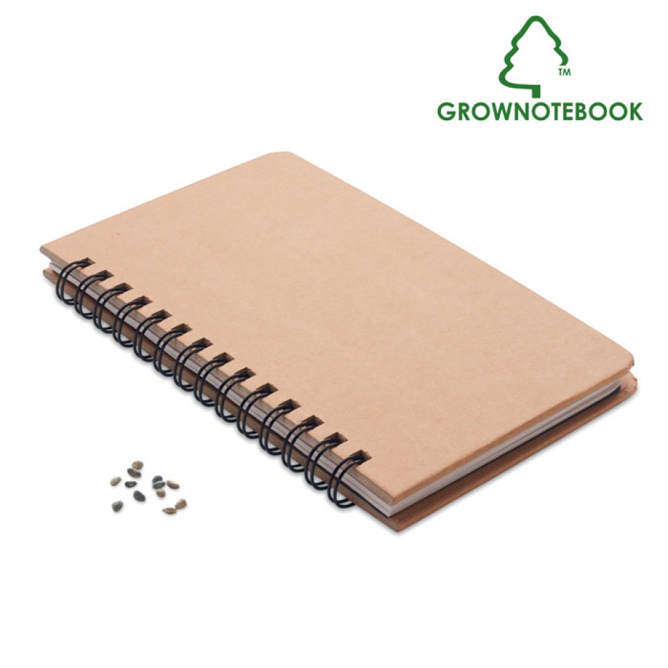 GROWNOTEBOOK™ - Notebook in legno di pino - Gadget.it - 