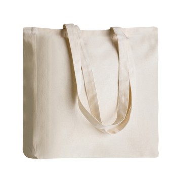 Borsa in cotone canvas 38x42x8 cm - GUSSET - Gadget.it - 