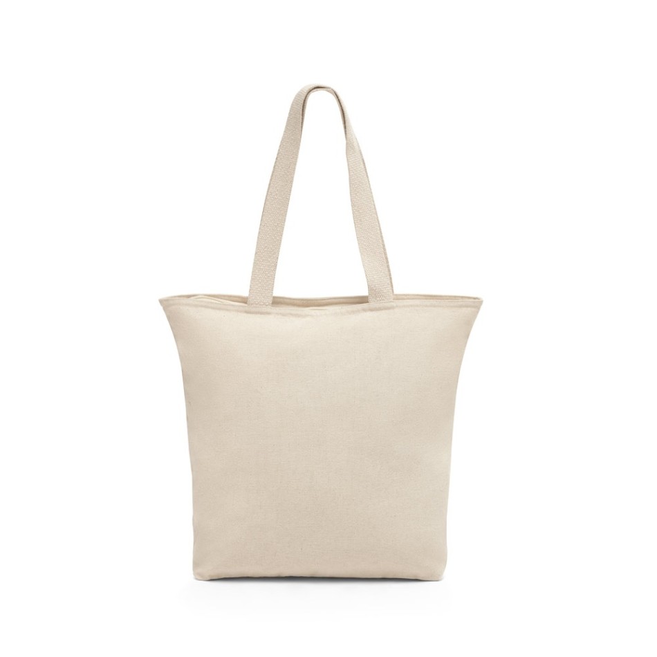 HACKNEY. Borsa in cotone 100% con chiusura (280 g/m²) - Gadget.it - 