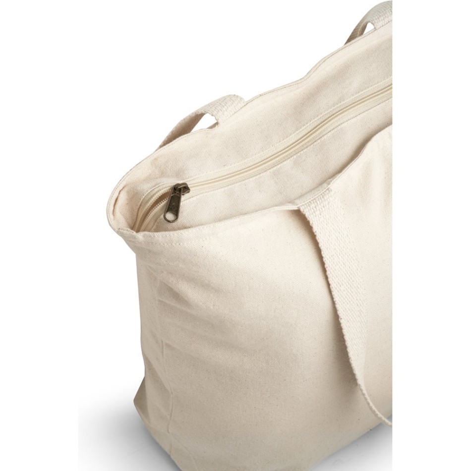 HACKNEY. Borsa in cotone 100% con chiusura (280 g/m²) - Gadget.it - 
