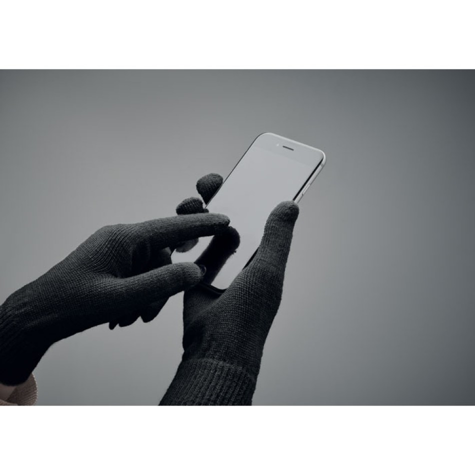 HANDNIT - Guanti in maglia in RPET - Gadget.it - 