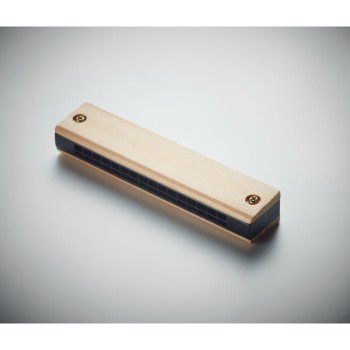 Armonica in ABS con Finiture in Legno - Gadget.it - 