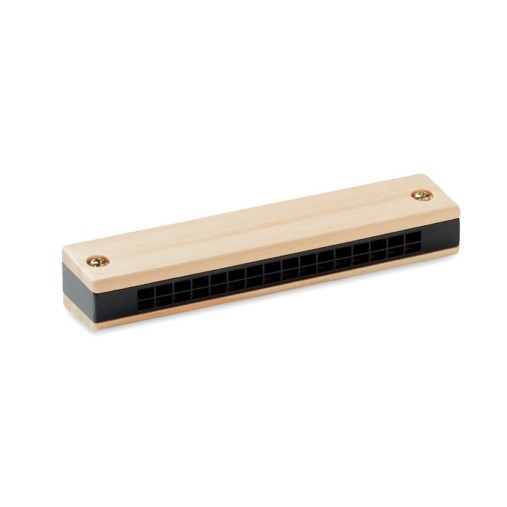 Armonica in ABS con Finiture in Legno - Gadget.it - 