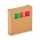 Set 4 evidenziatori in scatola Kraft gadget ufficio scuola - High4