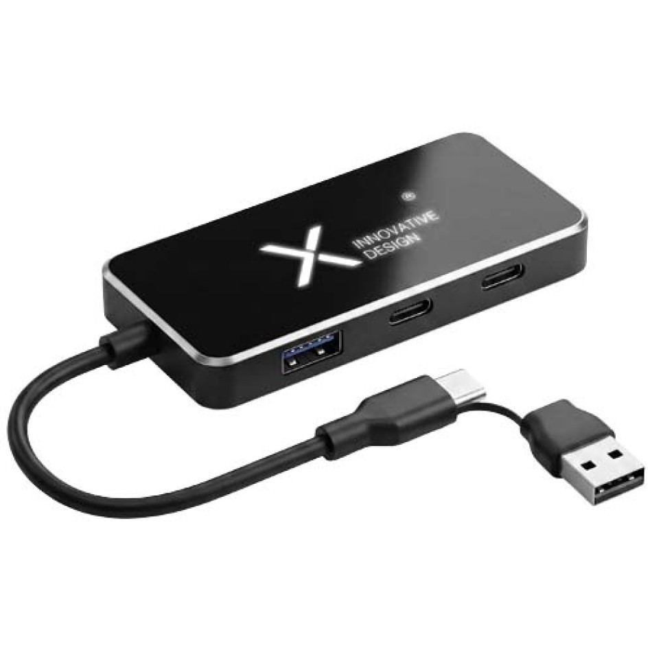 Hub USB 7-in-1 SCX.design H22 - Gadget.it - 
