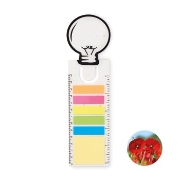 IDEA SEED - Segnalibro in carta con semi - Gadget.it - 
