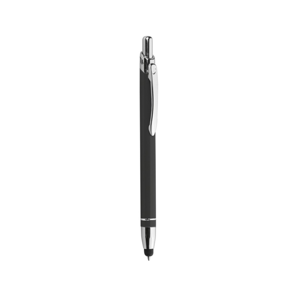 Penna in alluminio refill nero - IMPACT - Gadget.it - 