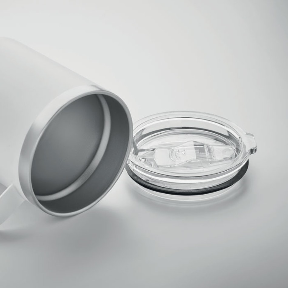 Tazza in acciaio inox riciclato 300ml - INARI - Gadget.it - 