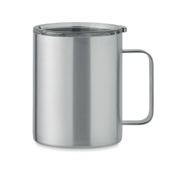 Tazza in acciaio inox riciclato 300ml - INARI - Gadget.it - 