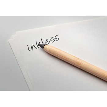 Penna in bamboo senza inchiostro - INKLESS PLUS  - Gadget.it - 