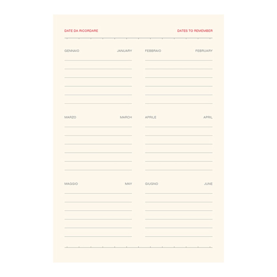 Agenda Giornaliera Non Datata Personalizzabile 15x21 cm – 324 Pagine - Gadget.it - Interno Perpetuo Personalizzato 15x21 cm