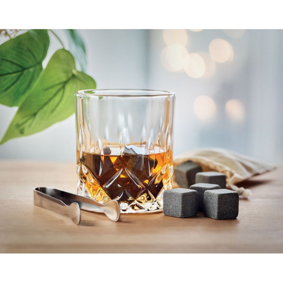 Set whisky in bamboo - INVERNESS - Gadget.it - 