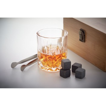 Set whisky in bamboo - INVERNESS - Gadget.it - 