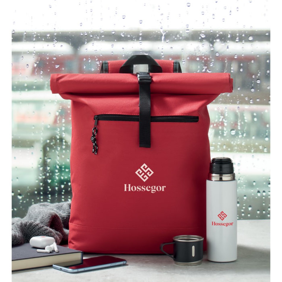 Zaino arrotolabile per PC in PET - IREA  - Gadget.it - 