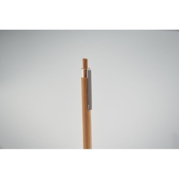 Penna in bamboo refill blu - ITEA  - Gadget.it - 