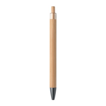 Penna in bamboo refill blu - ITEA  - Gadget.it - 