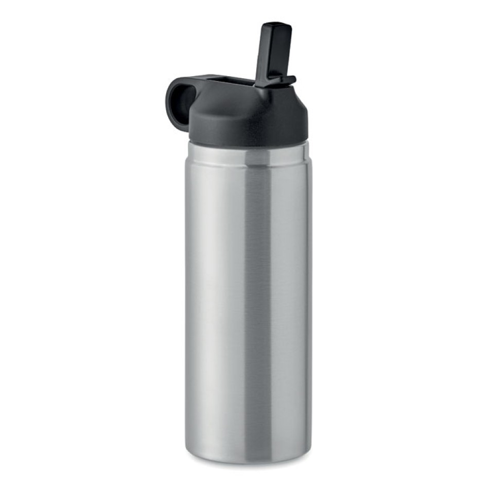 Bottiglia in acciaio inox riciclato 500ml - IVALO - Gadget.it - 