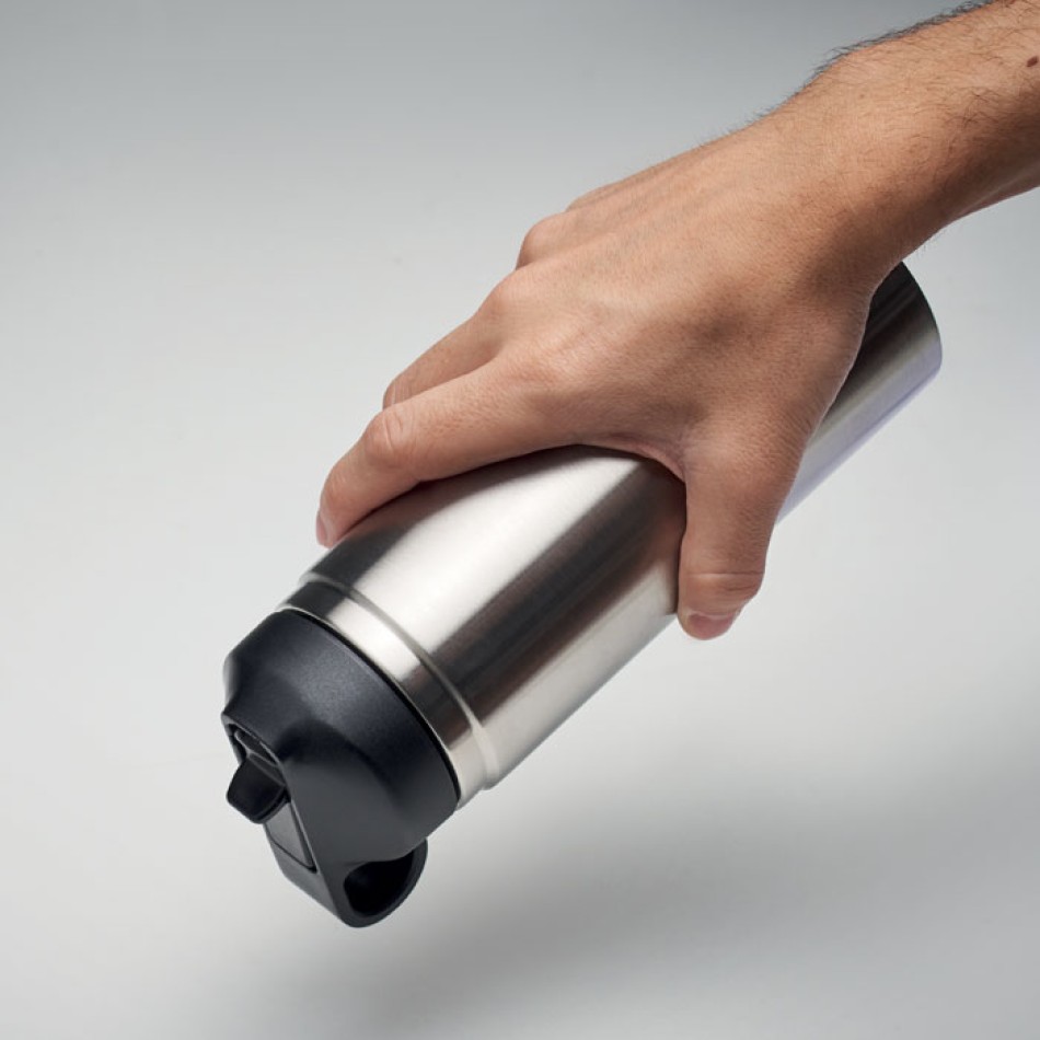 Bottiglia in acciaio inox riciclato 500ml - IVALO - Gadget.it - 