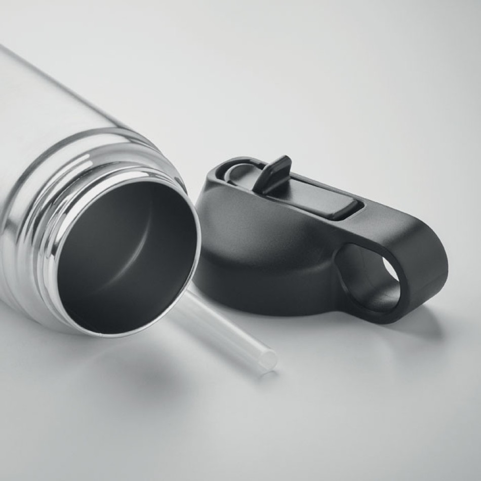 Bottiglia in acciaio inox riciclato 500ml - IVALO - Gadget.it - 