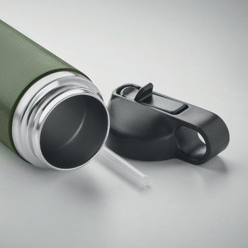 Bottiglia in acciaio inox riciclato 500ml - IVALO - Gadget.it - 