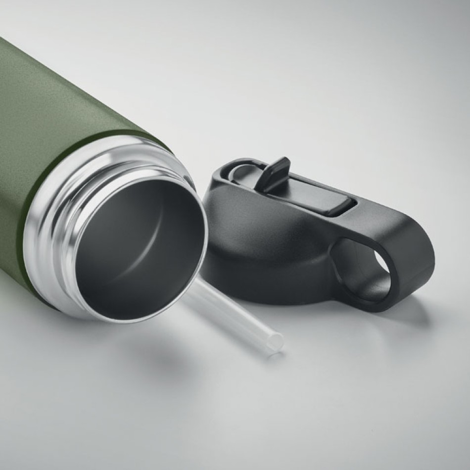 Bottiglia in acciaio inox riciclato 500ml - IVALO - Gadget.it - 