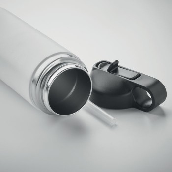 Bottiglia in acciaio inox riciclato 500ml - IVALO - Gadget.it - 