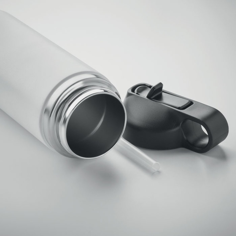 Bottiglia in acciaio inox riciclato 500ml - IVALO - Gadget.it - 