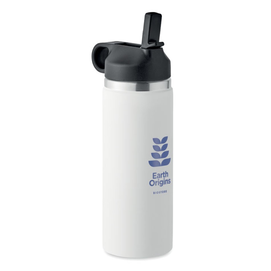 Bottiglia in acciaio inox riciclato 500ml - IVALO - Gadget.it - 